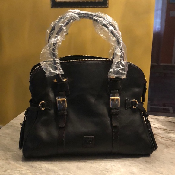 Dooney and Bourke leather satchel bag.